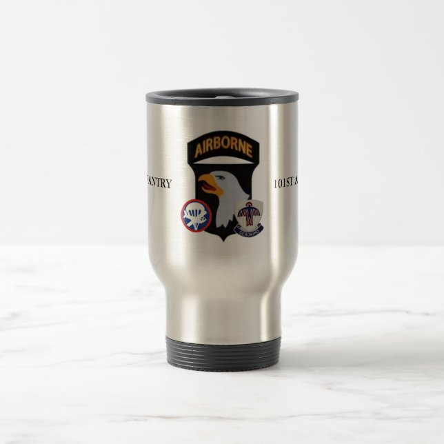 501ST INFANTRY 101ST AIRBORNE TRAVEL MUG (Center)