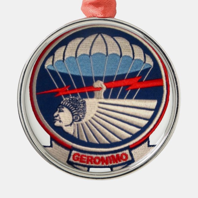 501st PIR Metal Tree Decoration (Front)