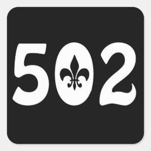 502 SQUARE STICKER