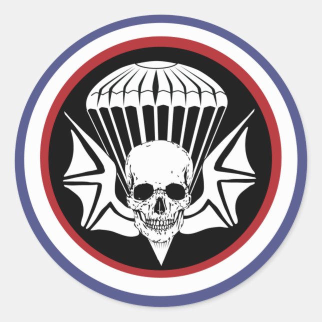 502nd RIP Classic Round Sticker (Front)