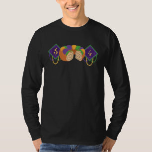 504 Mardi Gras King Cake New Orleans Parade Carniv T-Shirt