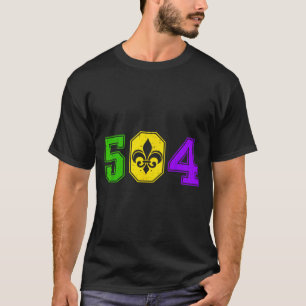 504 Mardi Gras New Orleans Louisiana Carnival Men T-Shirt