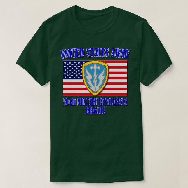 504th Military Intelligence Brigade 1 T-Shirt (Design Front)