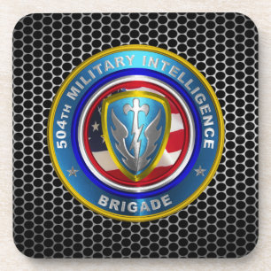 504th Military Intelligence Brigade Coaster