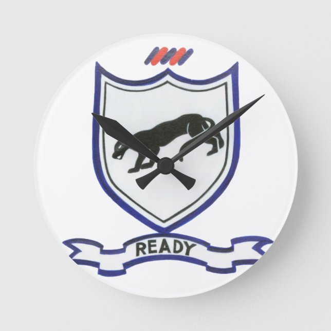 505th PIR Round Clock (Front)