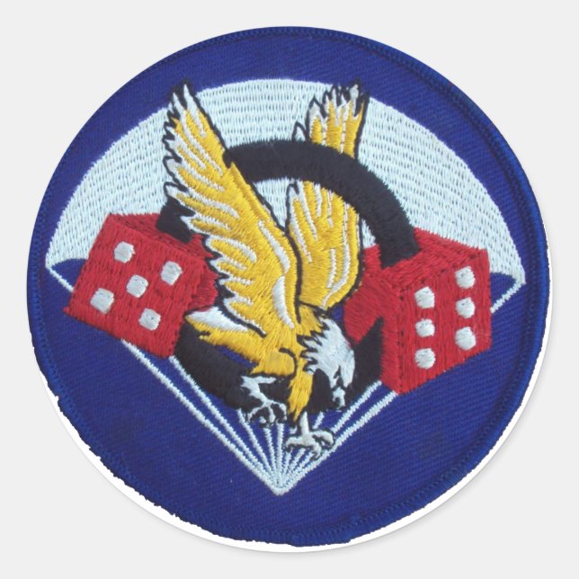 506th Parachute Infantry Regiment Classic Round Sticker (Front)