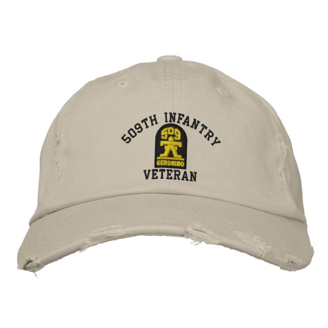509th Infantry Embroidered Hat (Front)