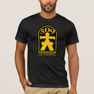 509th PIR Geronimo Patch T-Shirt