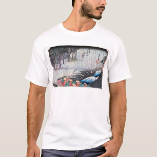 50. 土山宿, 広重 Tsuchiyama-juku, Hiroshige, Ukiyo-e T-Shirt