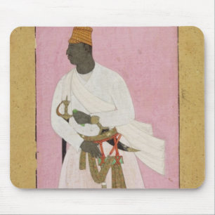 50.14/8 Portrait of Malik Amber, inscribed in Deva Mouse Pad