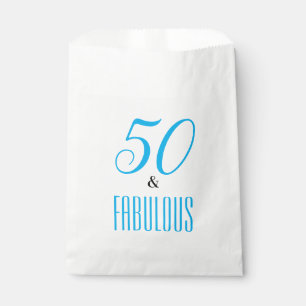 50 And Fabulous Birthday customise Party Favour Ba Bags