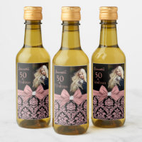 50 and fabulous birthday party monogram name 