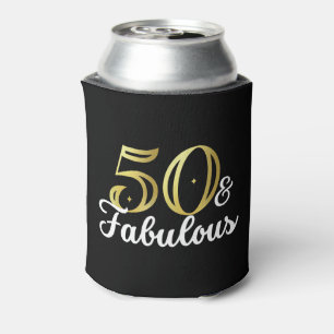 50 And Fabulous Can Cooler
