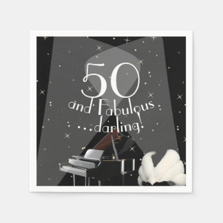 50 and Fabulous Darling Napkin