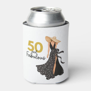 50 and Fabulous gold and black Cooler