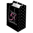 50 and Fabulous Pink Personalised Birthday Party