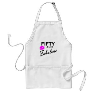 50 and Fabulous Standard Apron