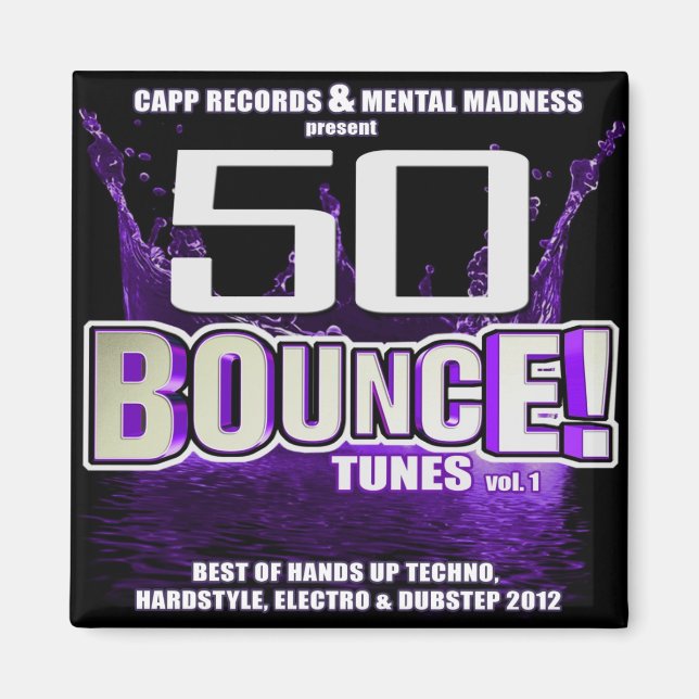 50 Bounce Tunes Magnet (Front)