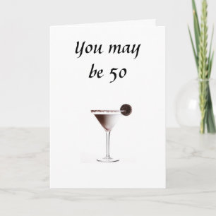 50 BUT STILL IN MINT CONDITION CARD