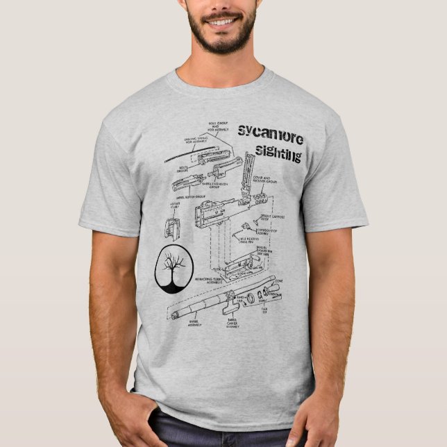 .50 cal Schematics Tee (Front)