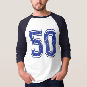50 Custom Jersey T-Shirt