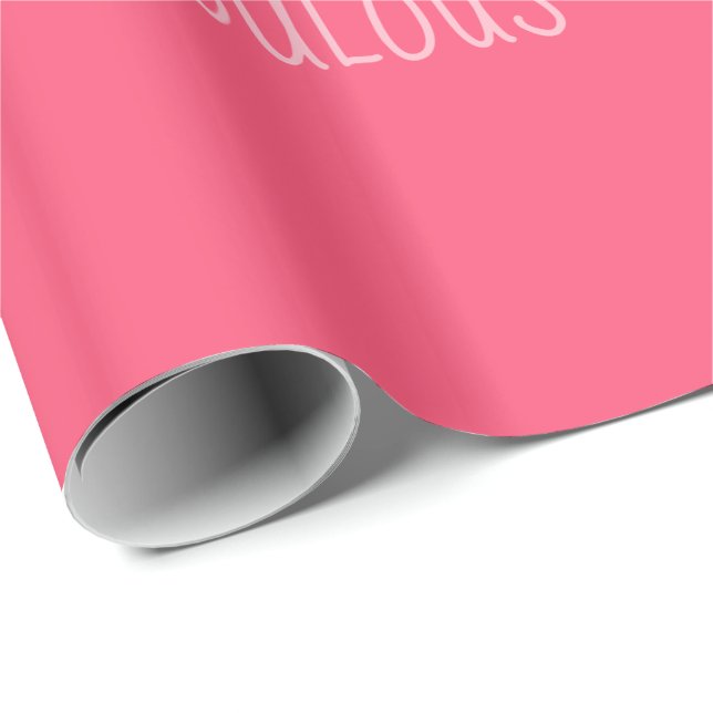 50 & Fabulous Gift Wrapping Paper (Roll Corner)