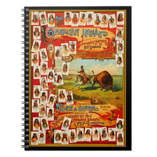 50 Famous Native American Indian Tribal Chiefs Notebook