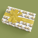 50 Fifty and Fabulous 50th Birthday Wrapping Paper<br><div class="desc">You may change the background colour to your choice. It may be personalised by clicking the customise button and changing the background colour, adding a name, initials or your favourite words. Contact me at colorflowcreations@gmail.com if you with to have this design on another product. Purchase my original abstract acrylic painting...</div>