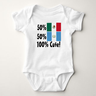 50% Guatemalan 50% Mexican 100% Cute Baby Bodysuit