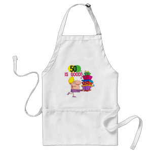 50 is Good T-shirts and Gifts Standard Apron