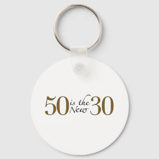 50 Is The New 30 Key Ring