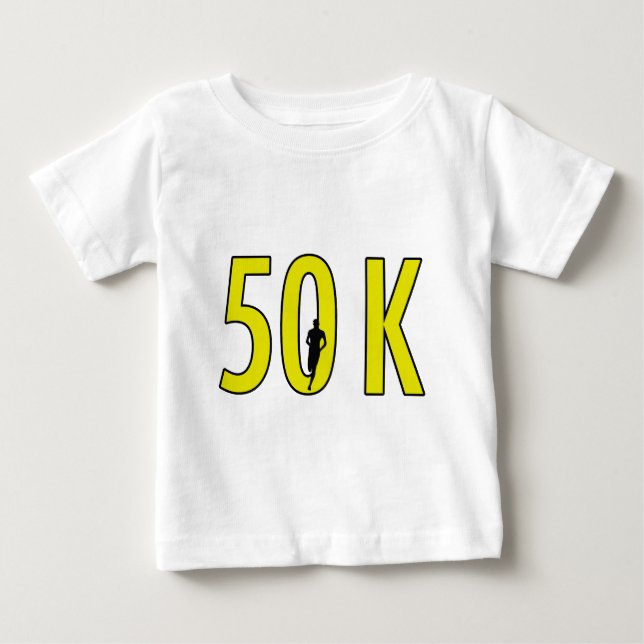 50 K run Baby T-Shirt (Front)