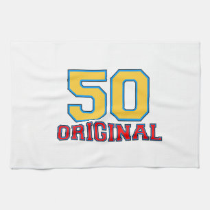 50 Original Birthday Designs Tea Towel