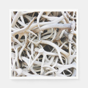 50 Paper Napkins Elk Antlers