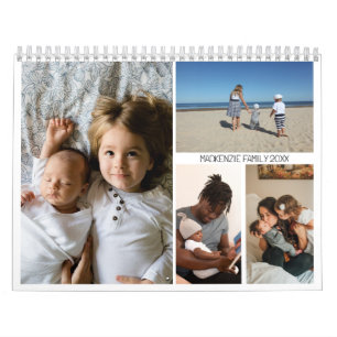 50 Photo Personalised  Calendar