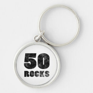 50 Rocks Key Ring