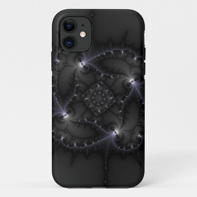 50 Shades Of Grey - Fractal Art Case-Mate iPhone Case (Back)