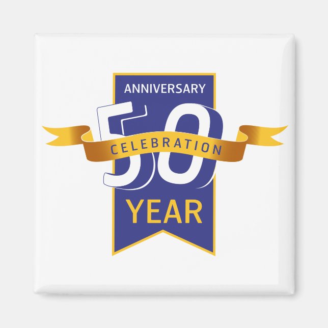 50 th anniversary magnet (Front)