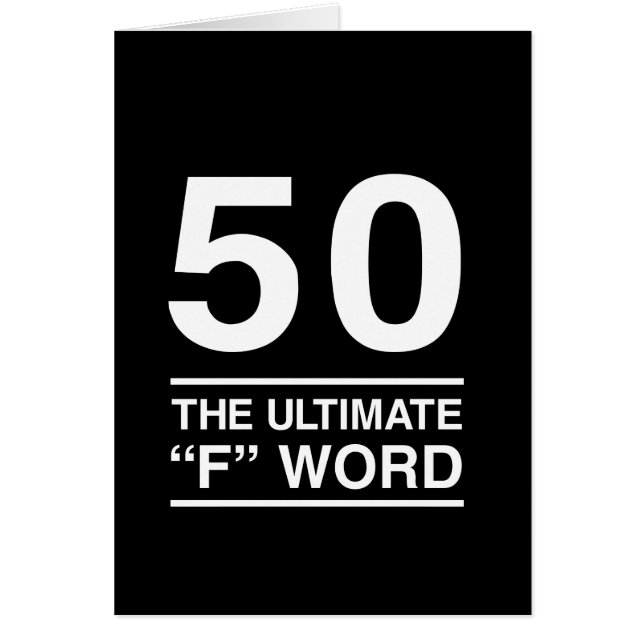 50 The Ultimate “F” Word (Front)