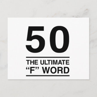 50 The Ultimate “F” Word Postcard