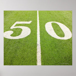 50 Yard Line Poster