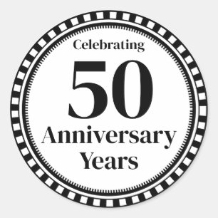 50 Year Anniversary Envelope Seal