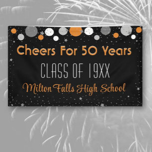 50 Year Celebration Class Reunion Banner