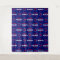 50 Year High School Reunion Step Repeat Backdrop