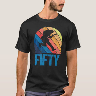 50 Year Old 50th Birthday Man Guitar Player Guitar T-Shirt