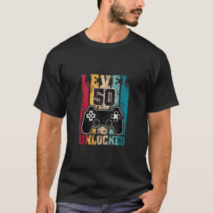 50 Year Old Bday Gifts Gamer Level 50 Unlocked 50t T-Shirt