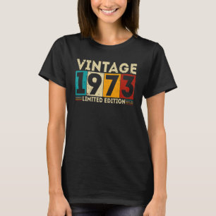 50 Year Old Gift Vintage 1973 50th Birthday T-Shirt