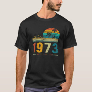 50 Year Old Gift Vintage 1973 Made In 1973 50Th Bi T-Shirt
