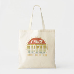 50 Year Old Gifts Vintage 1971 Limited Edition 50t Tote Bag