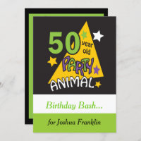 50 Year Old Party Animal | 50th Birthday